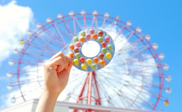 駄菓子絶景がユニーク雑貨に